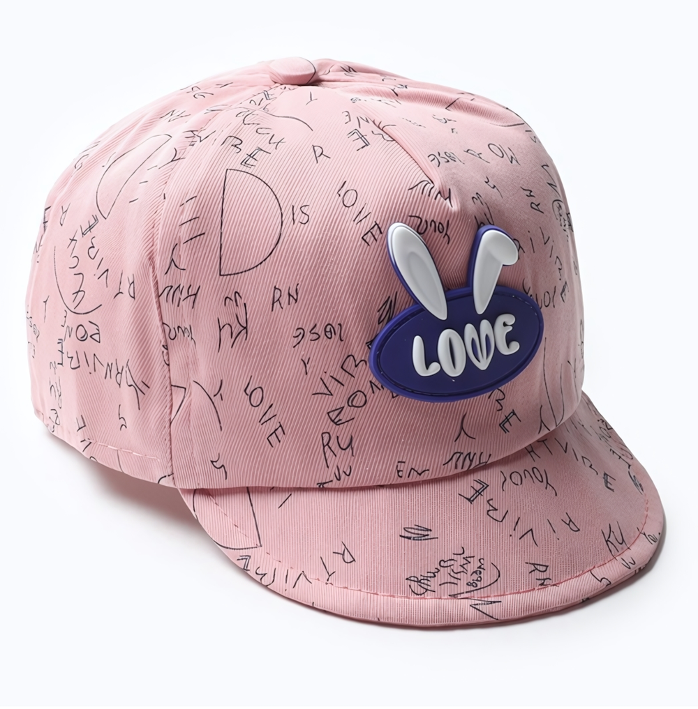 Кепка детская "Love" розовый, р. 48/ 9872466 MINAKU
