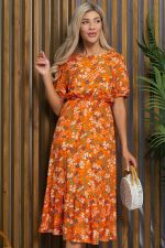 Платье Мирэль (оранжевое) П13204-35М LT Collection