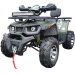 Квадроцикл Avantis Hunter H200 Big Premium (баланс. вал) зеленый