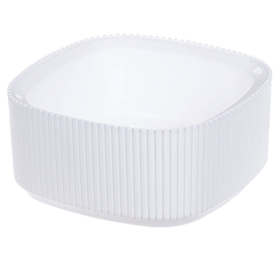 Кашпо СТРИП квадратное 165*165мм 0,9 л со вставкой М3249