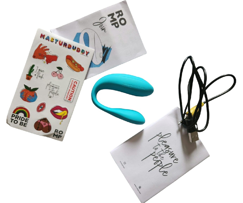 Вибромассажер 7,5см для пар Romp Join Couples Vibrator RPV51SG7