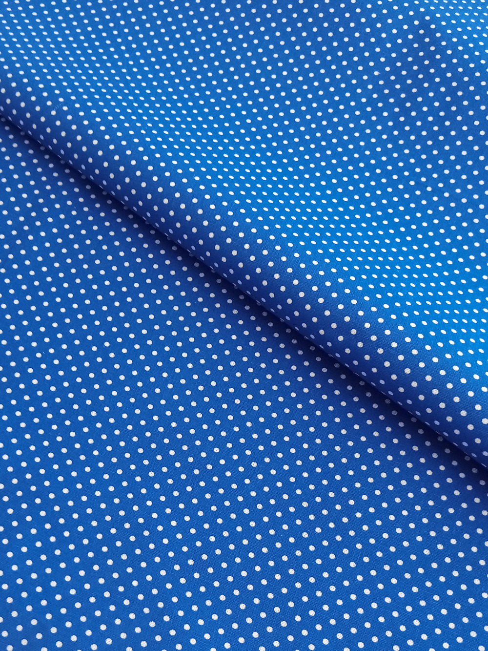 Ткань бязь плательная, рис. "Горох 2 мм", ширина 150 см, арт. 082