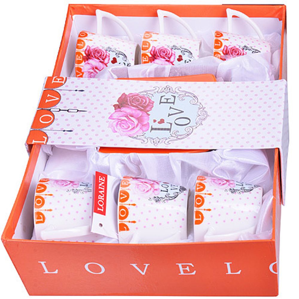 Кофейный сервиз Loraine 24718 12 предметов
