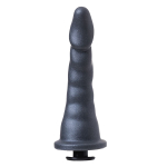 Черная насадка для страпона 17,5см ToyFa RealStick Strap-On Axel 972004