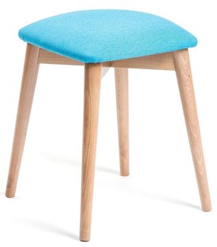 Табурет Т 06  (бук/тон 2/ткань Velvet Lux 41)