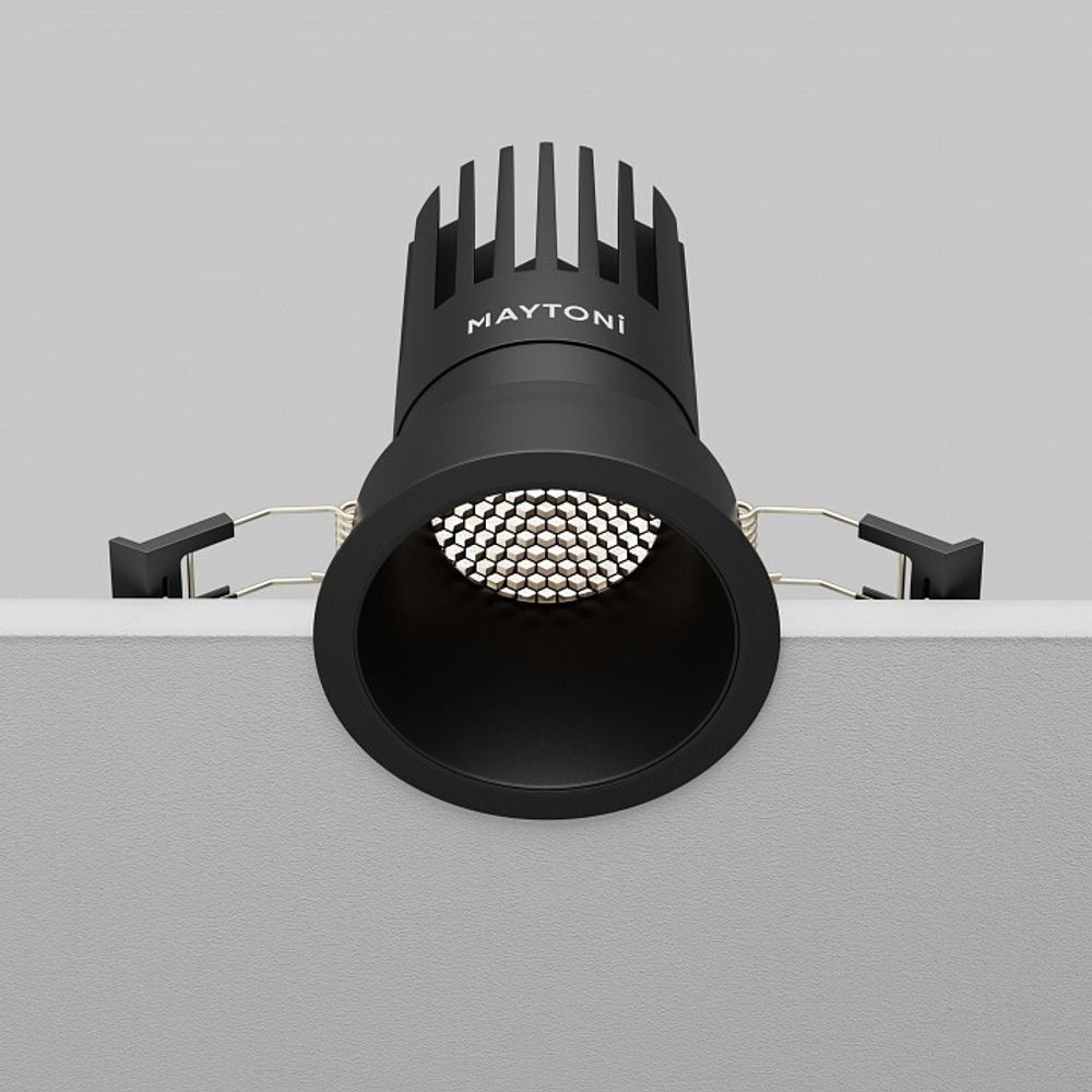 Встраиваемый светильник Maytoni Dip DL118-15W-4K-B