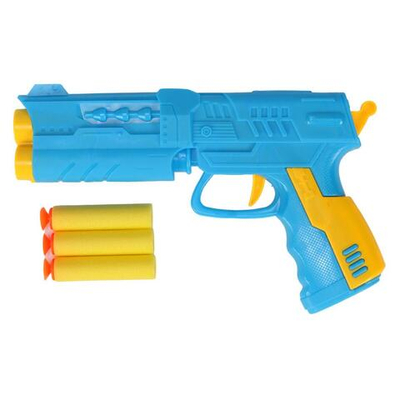 Пистолет с мягк.пулями, блистер 560-8