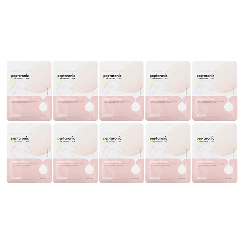 SNP, Маска для лица с пептароновой ампулой, 10 шт., По 25 мл (0,84 жидк. унц.)