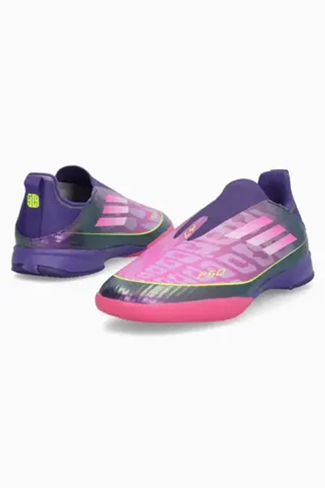 Футзалки adidas F50 League Lamine Yamal LL IN Junior - фиолетовый