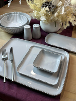 Тарелка для закусок 12*12 см серия "Lord" P.L.