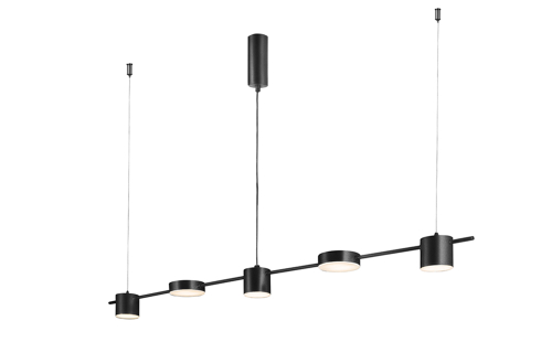Подвесной светодиодный светильник Crystal Lux TRISTAN SP5 L1200 BLACK