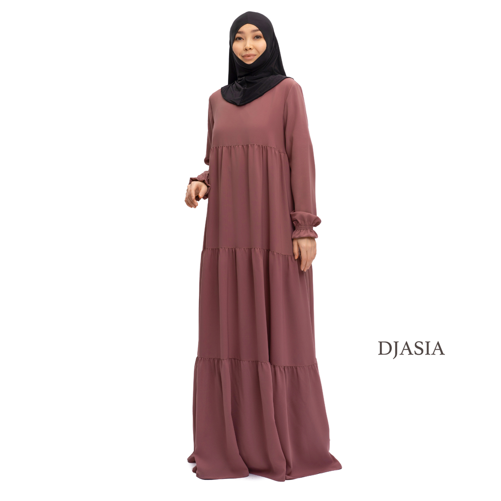 CASCADE DRESS FROM MEDINA SILK