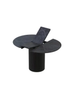 Стол кухонный Чёрный Муар 110х110х74 см