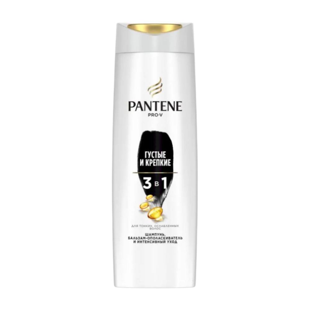 Шампунь "Pantene PRO" Густые и крепкие 400мл