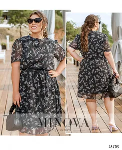 Платье 0161-черный Minova