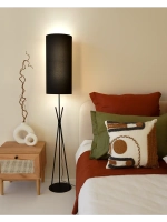 Торшер напольный с абажуром в гостиную современный