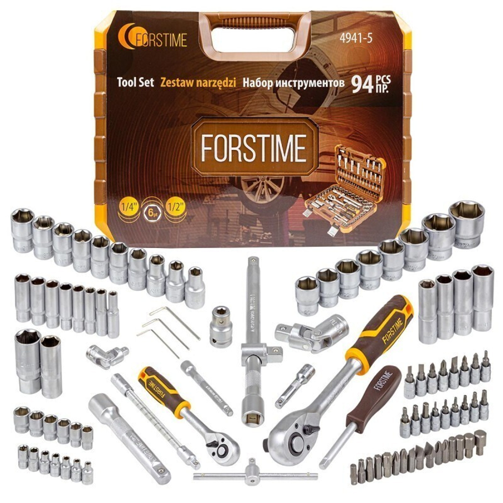 Набор инструментов 94 предмета FORSTIME