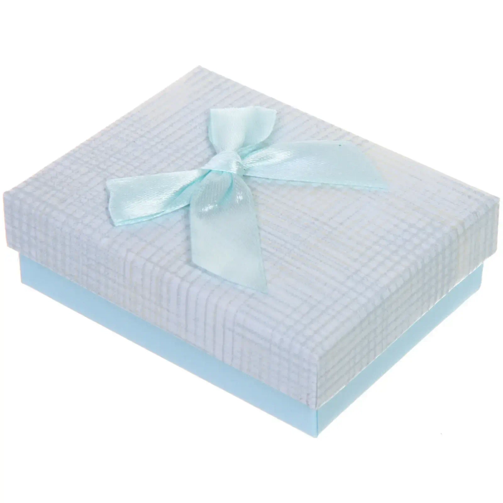 Коробка подарочная «With love» 9*7*3 см, Голубой