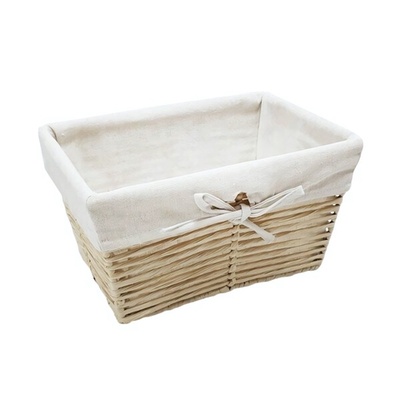 Корзина стеллажная трапеция "Paper", Д260 Ш170 В140, бежевый