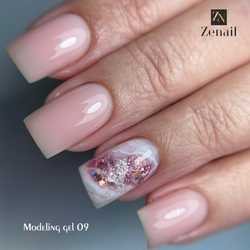 Гель для наращивания ZeNail Modeling gel 09 (15ml)