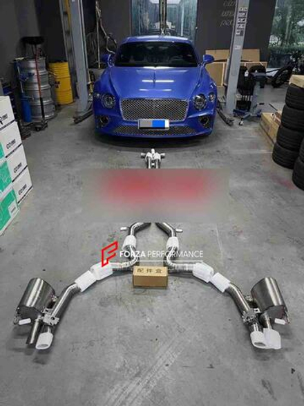 Выхлопная система с заслонками для Bentley Continental GT V8 4.0