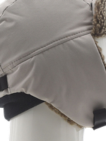 Шапка-ушанка Extreal Стрит Мех барашек Коричневый Мембрана Breathable XL(58-59) Горчица