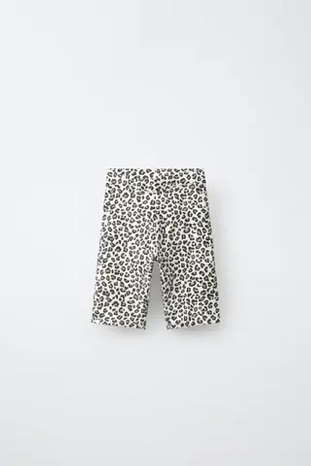 ZARA ОДНОТОННЫЕ ВЕЛОСИПЕДКИ, ЛЕОПАРДОВЫЙ