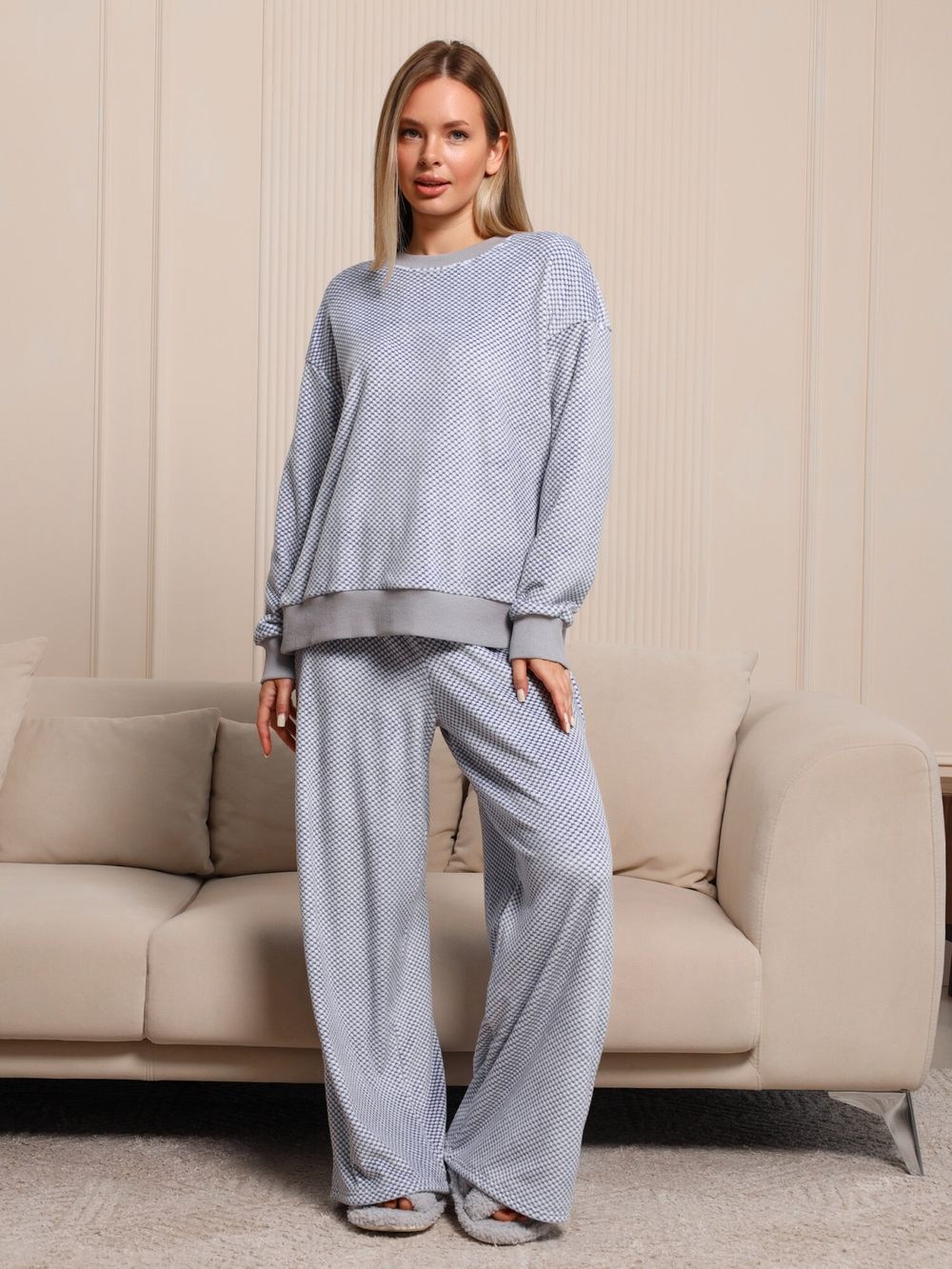 Костюм Диор Виотекс СЕРЫЙ