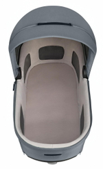 Коляска 3 в 1 Inglesina Electa System Quattro DRW 2025 с подставкой под люльку Union Grey