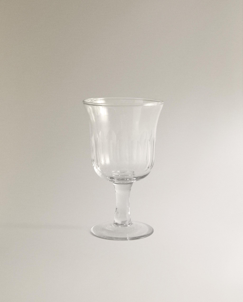 Zara Home бокал из стекла, цвет прозрачный, 14 см