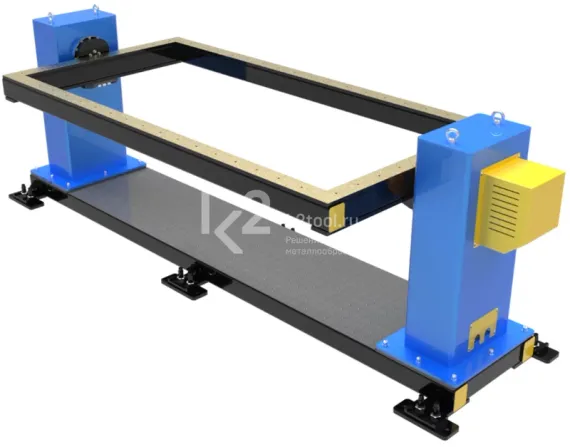 Одноосевой позиционный стол WB1K для сварочных роботов