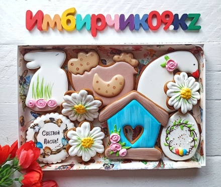 Имбирные пряники Пасха