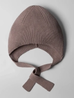 Чепчик шапка женский на завязках на осень