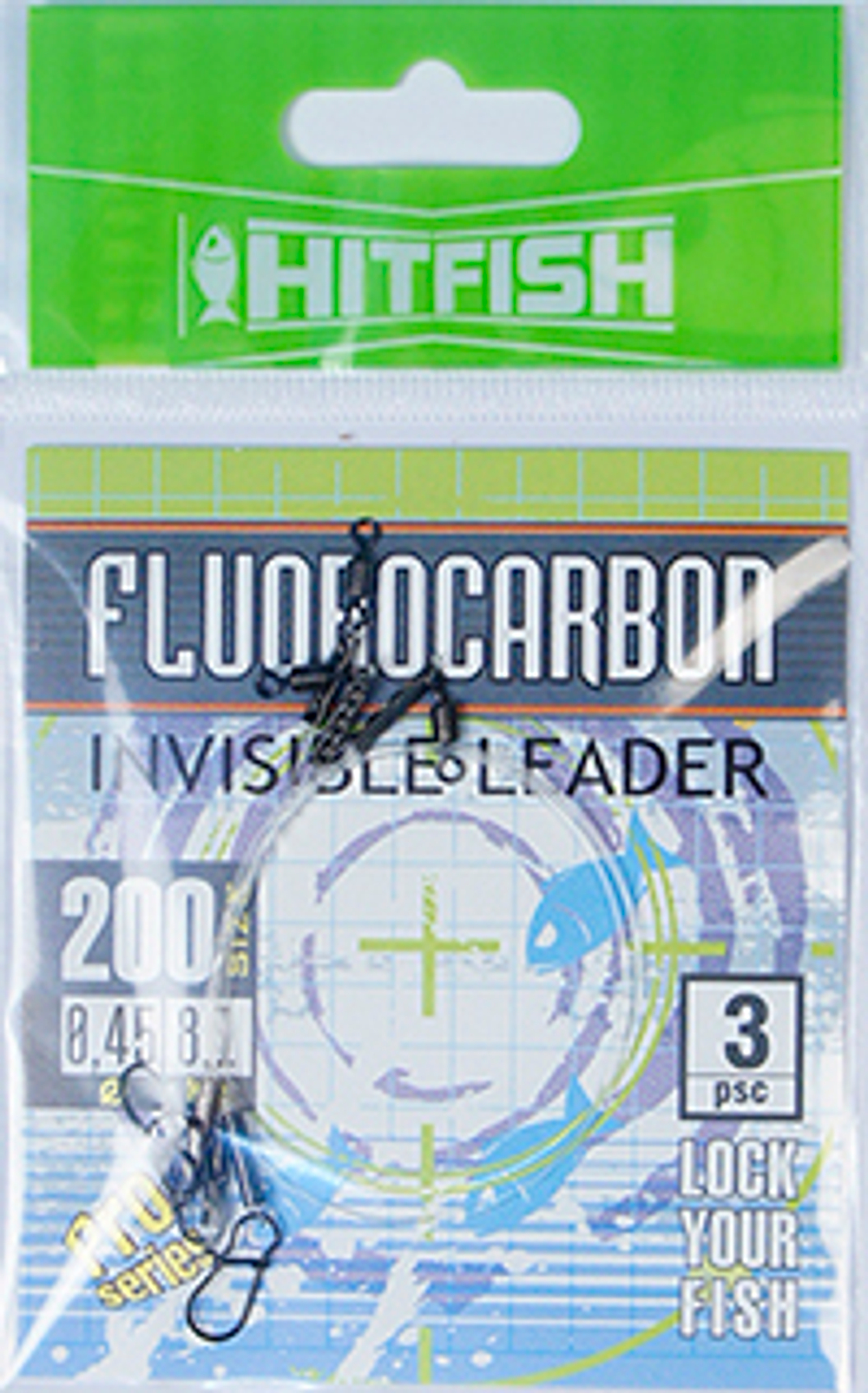 Поводок флюорокарбоновый HitFish Fluorocarbon Invisible Leader