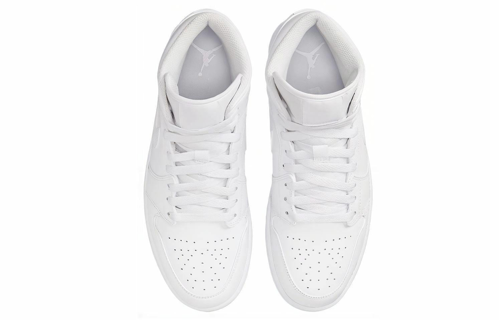Кроссовки Jordan Air Jordan 1 Mid "Triple White"