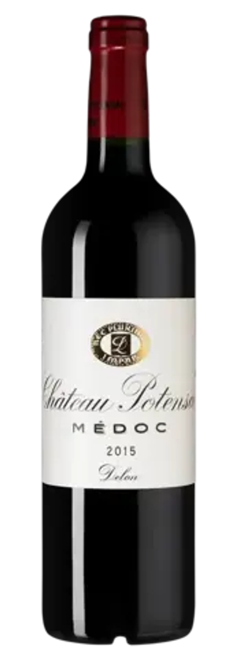 Вино Шато Потенсак Медок сух крас 0,75 13% Ивон Мо Франция