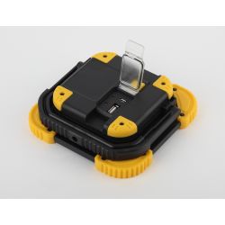 Светодиодный фонарь ЭРА PA-801 прожекторный аккумуляторный IPX6 powerbank с диммером