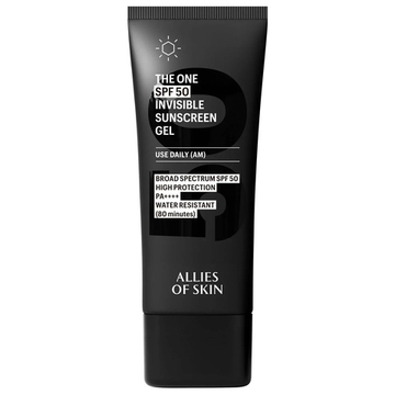 ALLIES OF SKIN Невидимый солнцезащитный гель SPF 50 The One SPF 50 Invisible Sunscreen Gel, 20 мл