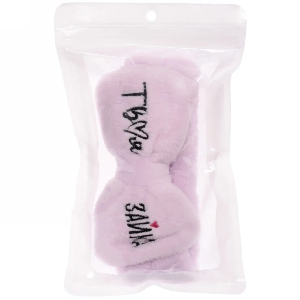 Повязка на голову «New collection Vostok - Твоя зайка», микс 6 цветов, 20*6см ( упаковка белый ZIP пакет )