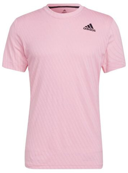 Мужская теннисная футболка Adidas Freelift Tee - beam pink