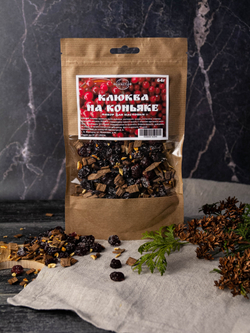 Клюква на коньяке