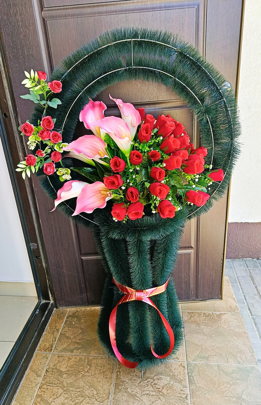 Корзина высокая двуручка