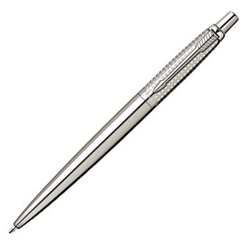 Шариковая ручка Parker Jotter Premium K172 Shiny SS Chiseled Mblue (S0908820)