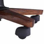 Кресло HAWASAN (ХАВАСАН) "Overlord EX-770", мультиблок, дерево, натуральная кожа, черное, 532934