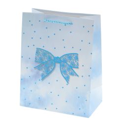 GAEM Пакет подарочный S (бумага 210г/м2, блок микс 12шт), L18 W10 H23 см, 4в.