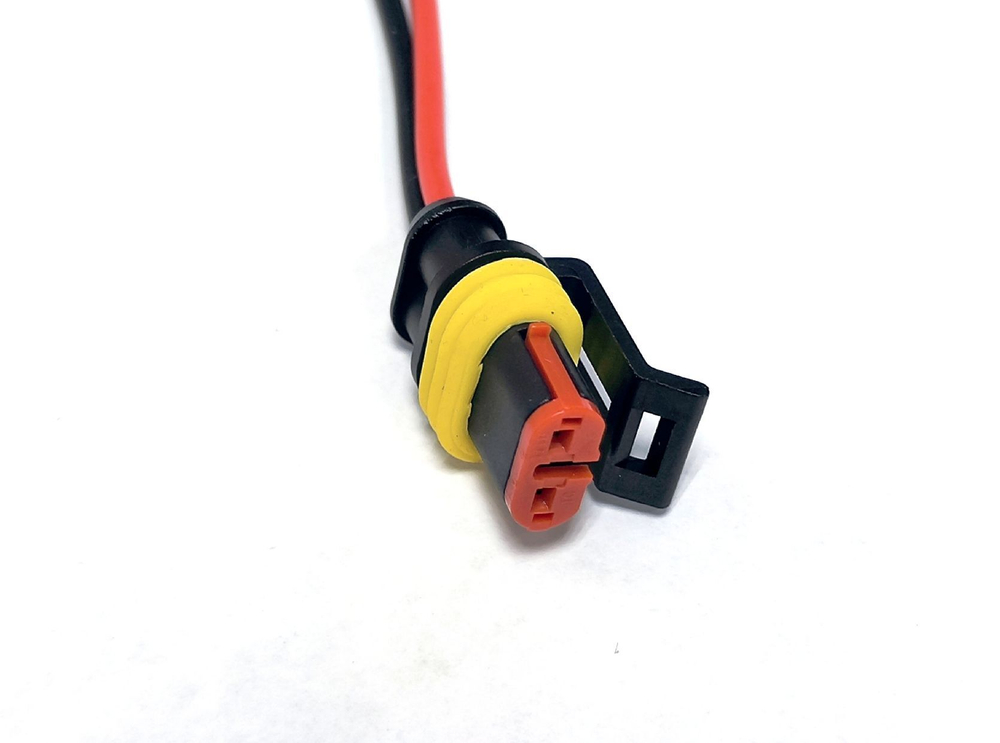 Разъем пластиковый 2 Pin (МАМА)