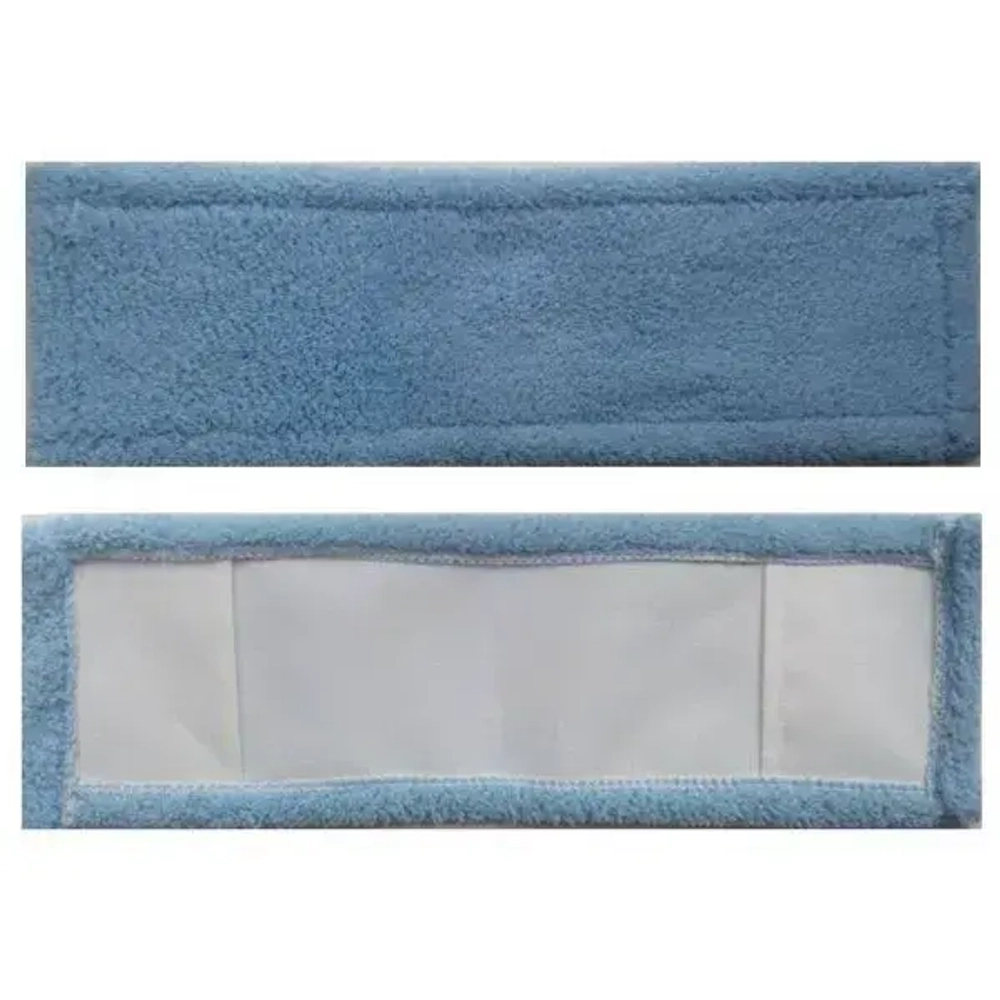 Насадка из микрофибры к плоским швабрам для швабр P043A (B) , синяя