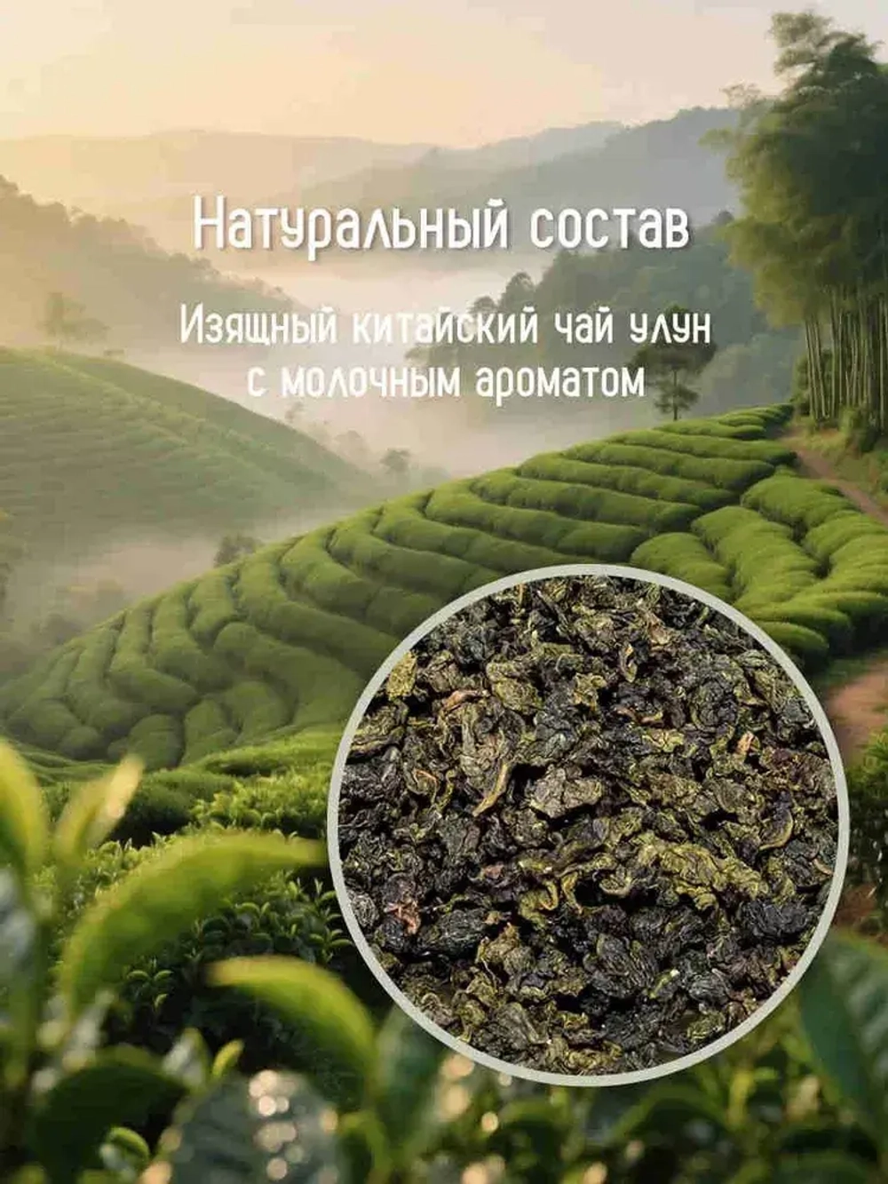 Чай зеленый в саше Молочный улун Чайная ферма Камлёвъ, 16 шт