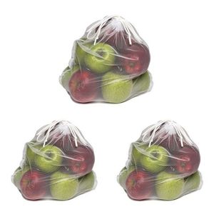 Набор больших белых экомешочков (3шт.)