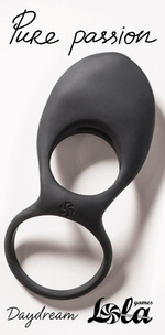 Эрекционное виброкольцо Lola Games Daydream, двойное, 1 режим